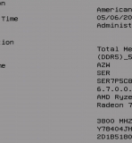 SER7 BIOS update.