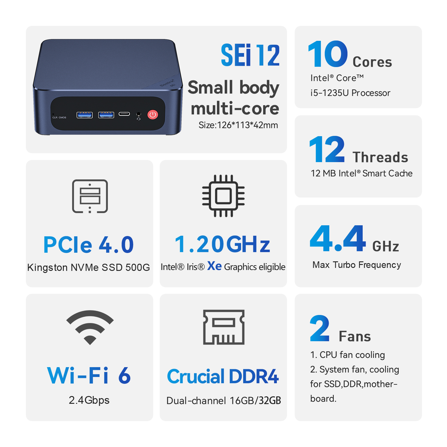 Beelink SEI12 Details