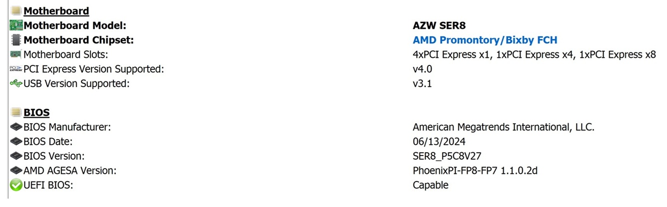 SER8 Bios File Please